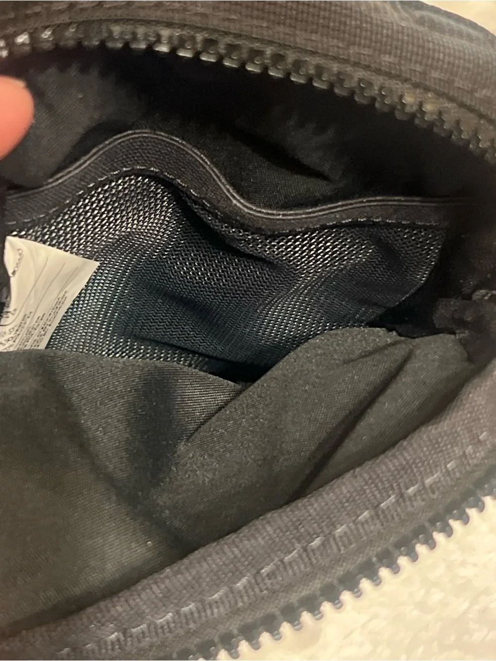 Nike Black Compact Sling Bag with Branded adjustable  Strap